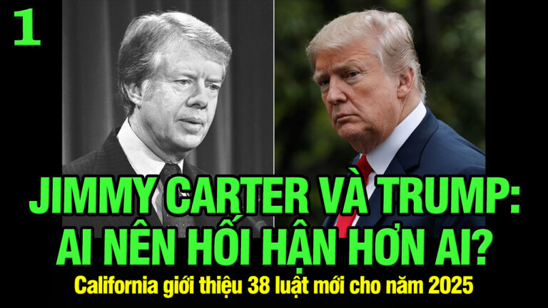 Jimmy Carter và Donald Trump: Ai nên hối hận hơn ai?