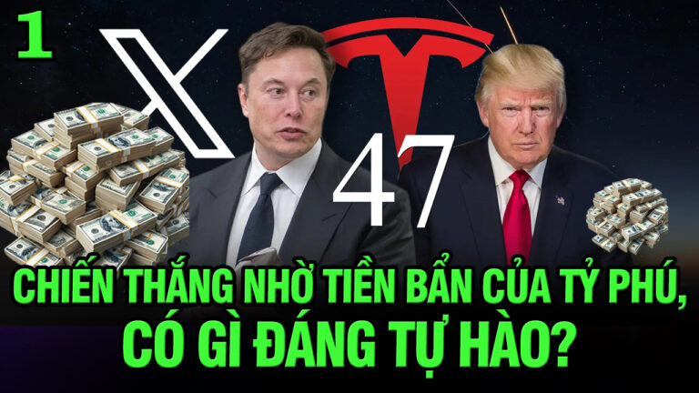Chiến thắng nhờ tiền bẩn của Elon Musk, có gì đáng tự hào?