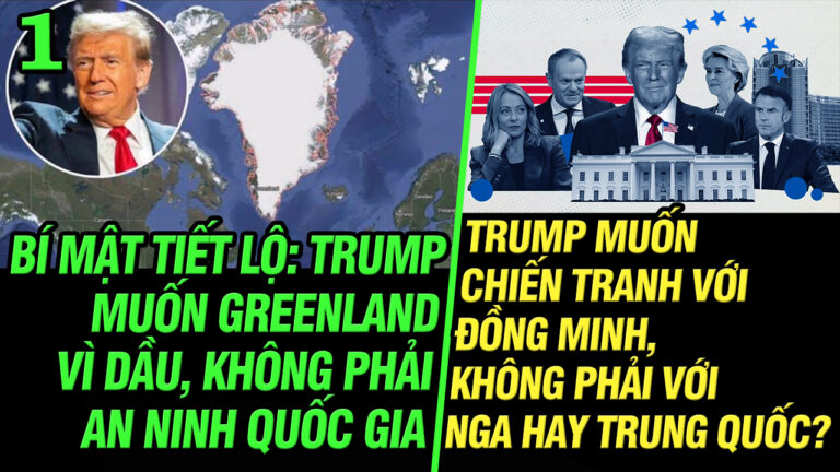 Bí mật tiết lộ: Trump muốn Greenland vì dầu, không phải an ninh quốc gia