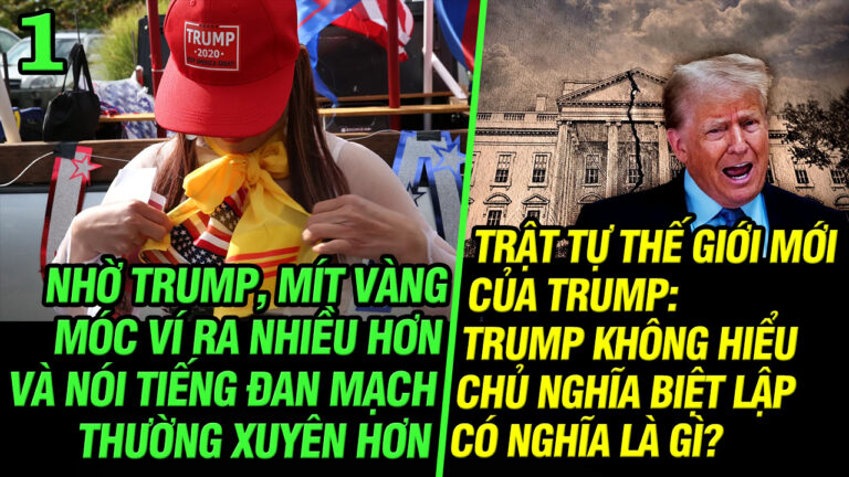 Nhờ Trump, Mít vàng móc ví ra nhiều và nói tiếng Đan Mạch thường xuyên hơn
