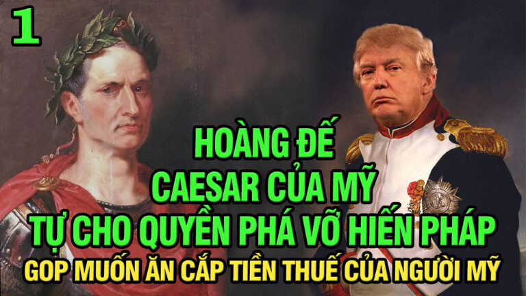Hoàng đế Caesar của Mỹ tự cho quyền phá vỡ luật pháp