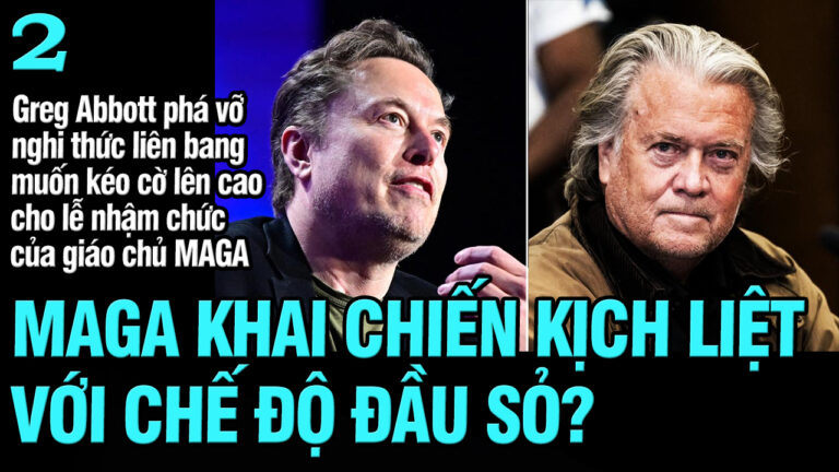 MAGA khai chiến với chế độ đầu sỏ?