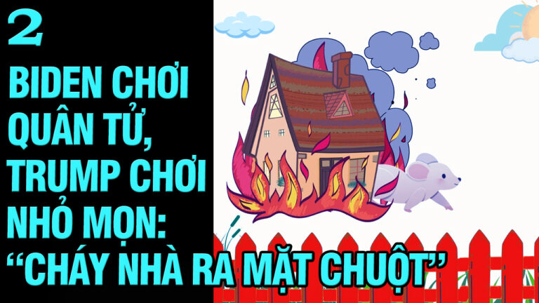 Biden chơi quân tử, Trump chơi nhỏ mọn: “Cháy nhà ra mặt chuột”