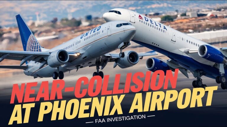FAA điều tra vụ va chạm trên không giữa các chuyến bay của Delta và United trên bầu trời Phoenix