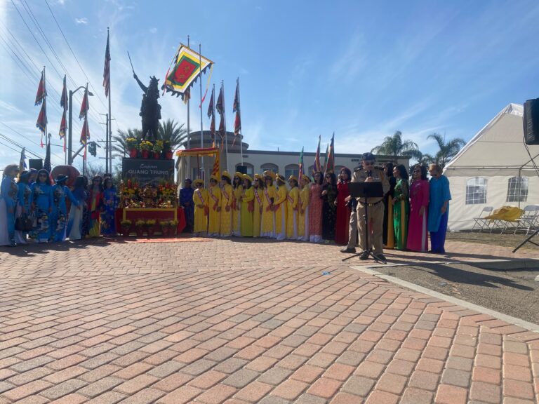 QUẬN CAM XUÂN ẤT TỊ 2025- CỘNG ĐỒNG NGƯỜI VIỆT TƯỞNG NIỆM VUA QUANG TRUNG CHIẾN THẮNG ĐỐNG ĐA