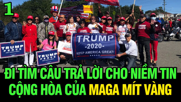 Đi tìm câu trả lời cho niềm tin CỘNG HÒA của MAGA Mít vàng