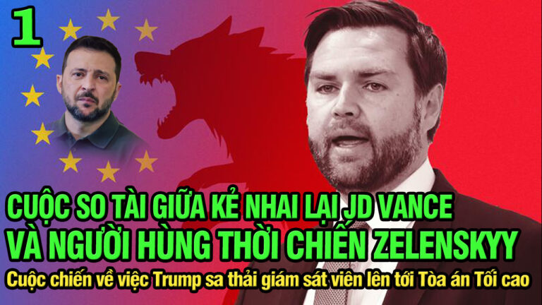 Cuộc so tài giữa kẻ nhai lại JD Vance và người hùng thời chiến Zelenskyy