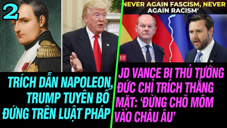 Trích dẫn Napoleon, Trump tuyên bố đứng trên luật pháp