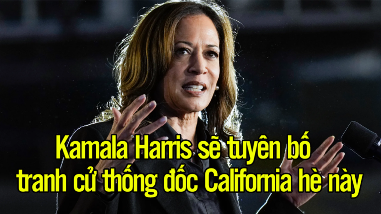 Kamala Harris sẽ tuyên bố tranh cử thống đốc California hè này