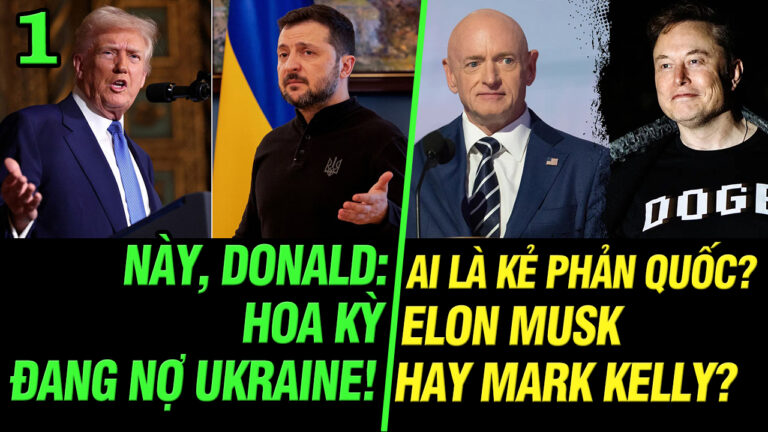VL1-13.03: Này, Donald: Hoa Kỳ đang nợ Ukraine!