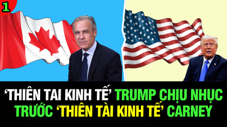 VL1-31.03: ‘THIÊN TAI kinh tế’ Trump chịu nhục trước ‘THIÊN TÀI kinh tế’ Carney