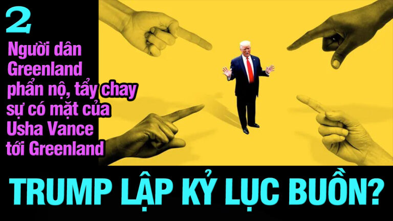 VL2-25.03: Trump lập kỷ lục buồn?