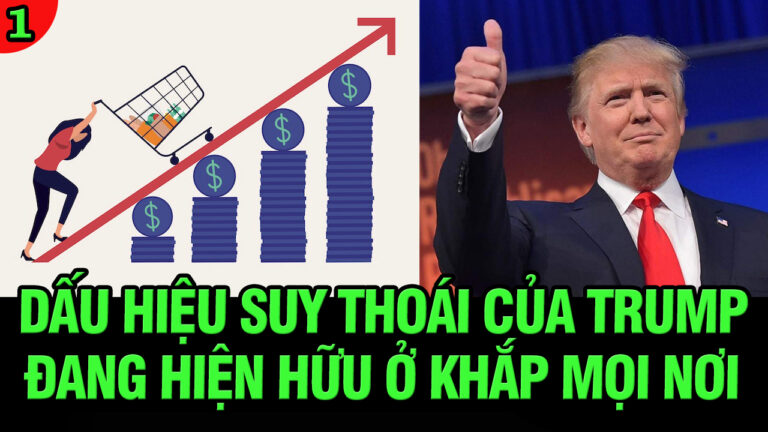 VL1-02.04: Dấu hiệu suy thoái của Trump đang hiện hữu ở khắp mọi nơi