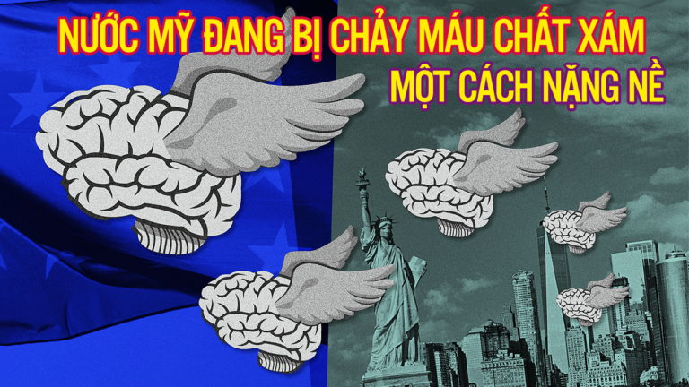 Nước Mỹ đang bị chảy máu chất xám một cách nặng nề