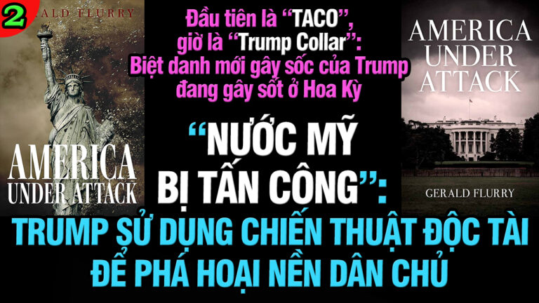 VL2-04.06: “Nước Mỹ bị tấn công”: Trump sử dụng chiến thuật độc tài để phá hoại nền dân chủ
