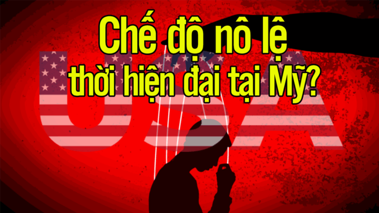 Chế độ nô lệ thời hiện đại tại Mỹ?