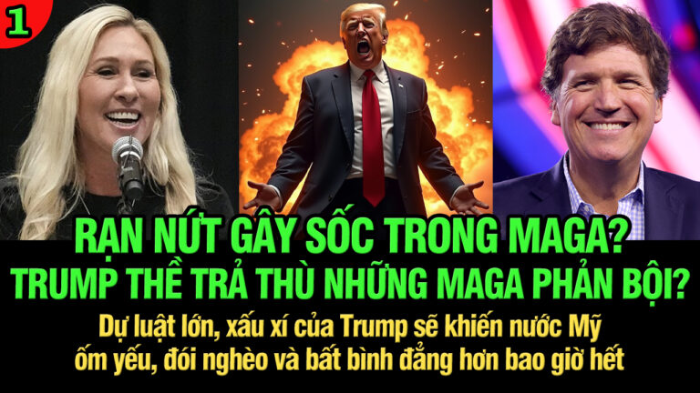 VL1-01.07: Rạn nứt gây sốc trong MAGA? Tucker Carlson, Taylor Greene và Trump