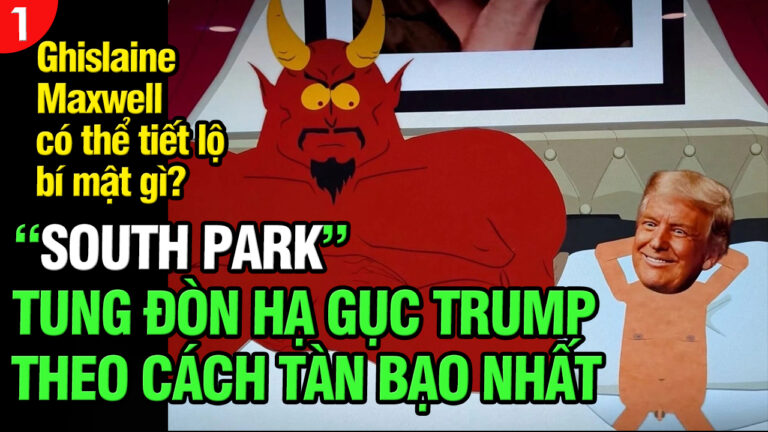 VL1-25.07: “South Park” tung đòn hạ gục Trump theo cách tàn bạo nhất