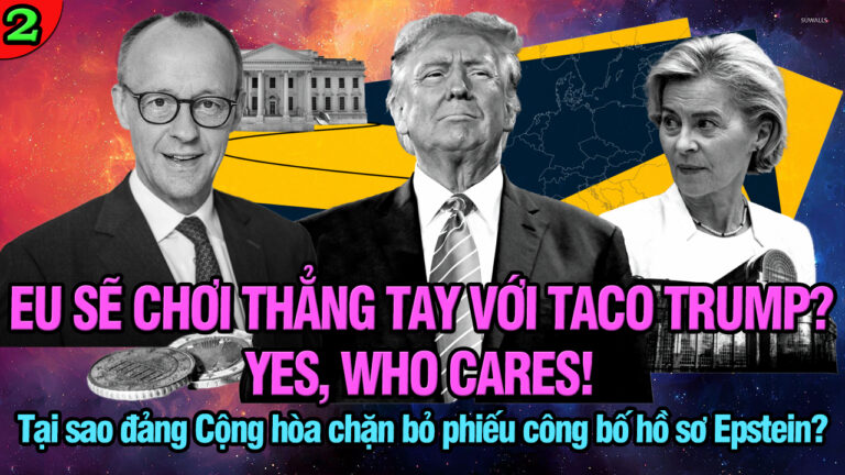 VL2-16.07: Tại sao đảng Cộng hòa chặn bỏ phiếu công bố hồ sơ Epstein?