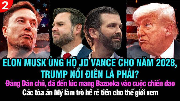 VL2-22.08: Các tòa án Mỹ làm trò hề rẻ tiền cho thế giới xem