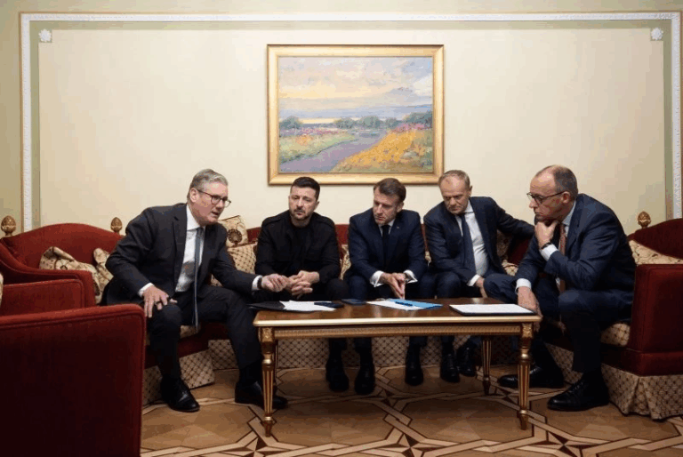 CÁC NHÀ LÃNH ĐẠO CHÂU ÂU SẼ ĐI THEO ZELENSKY ĐẾN BẠCH ỐC HỌP VỚI TRUMP!