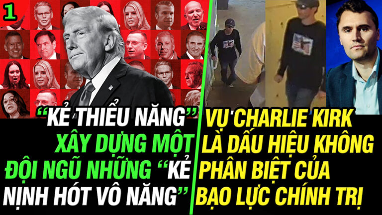 VL1-12.09: Vụ Charlie Kirk là dấu hiệu không phân biệt của bạo lực chính trị