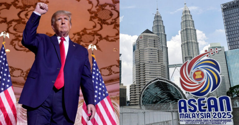 Trump lên đường đi Malaysia họp Hội nghị ASIAN.
