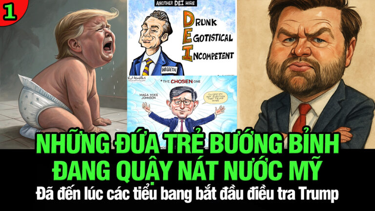 VL1-03.10: Những đứa trẻ bướng bỉnh đang quậy nát nước Mỹ
