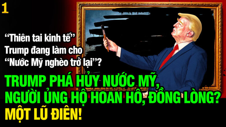 VL1-26.10: Trump phá hủy nước Mỹ, người ủng hộ hoan hô, đồng lòng? Một lũ điên!