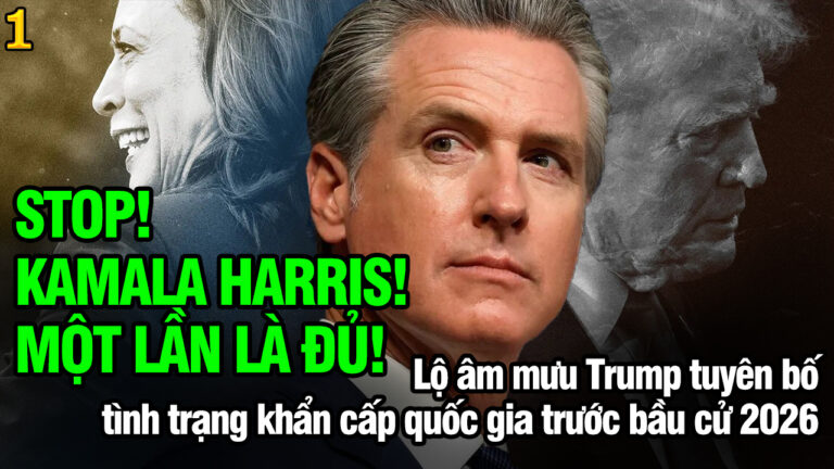 VL1-27.10: STOP! Kamala Harris! Một lần là đủ!