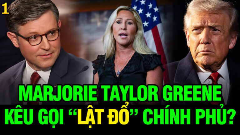 VL1-31.10: Taylor Greene kêu gọi ‘lật đổ’ chính phủ?
