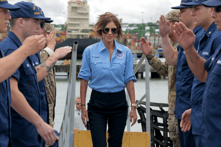 Kristi Noem tuyên bố Lực lượng Tuần duyên vẫn sẽ được trả lương trong thời gian chính phủ đóng cửa