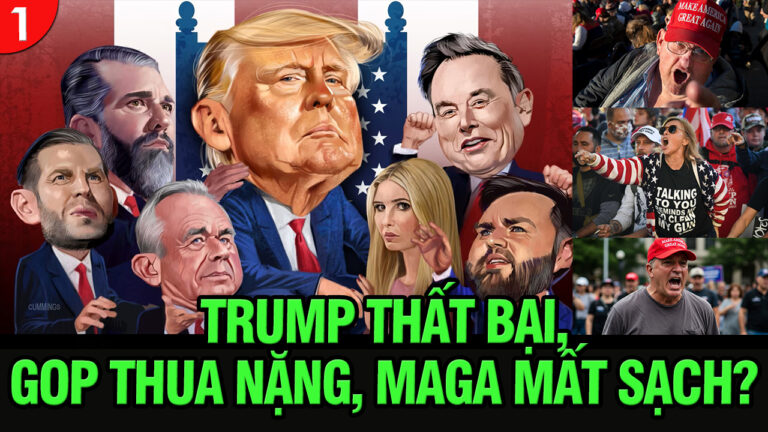 VL1-09.11: Trump thất bại, GOP thua nặng, MAGA mất sạch?