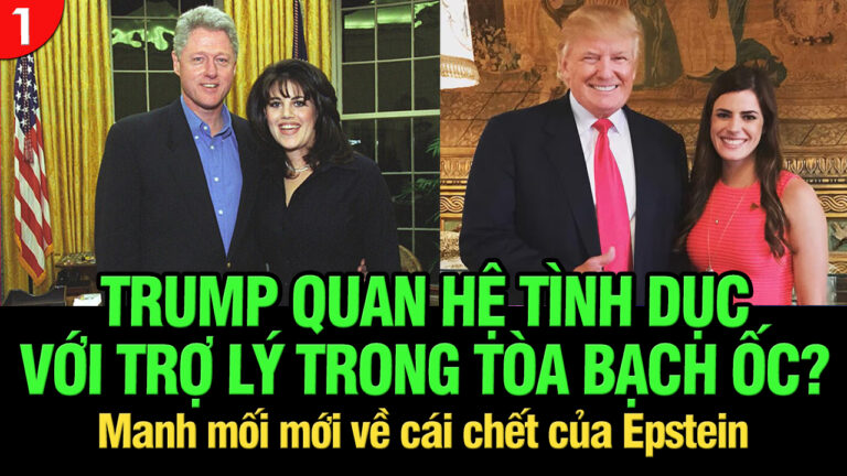 VL1-17.11: Trump quan hệ tình dục với trợ lý trong Tòa Bạch Ốc?