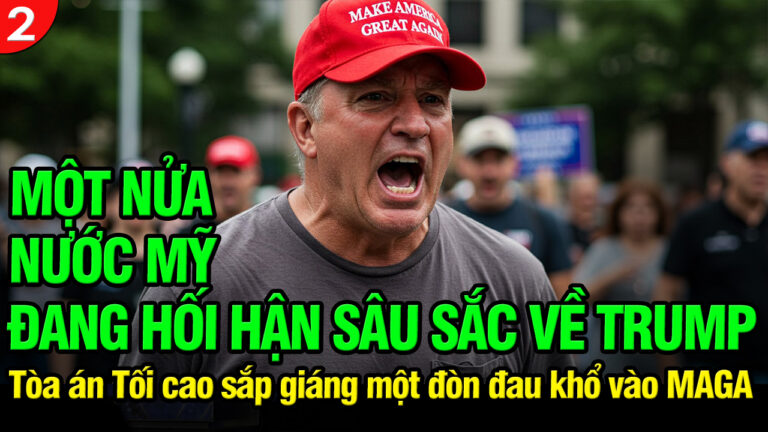 VL2-10.11: Một nửa nước Mỹ đang hối tiếc sâu sắc về Trump