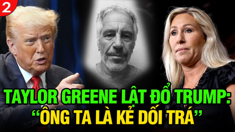 VL2-16.11: Taylor Greene lật đổ Trump: “Ông ta là kẻ dối trá”