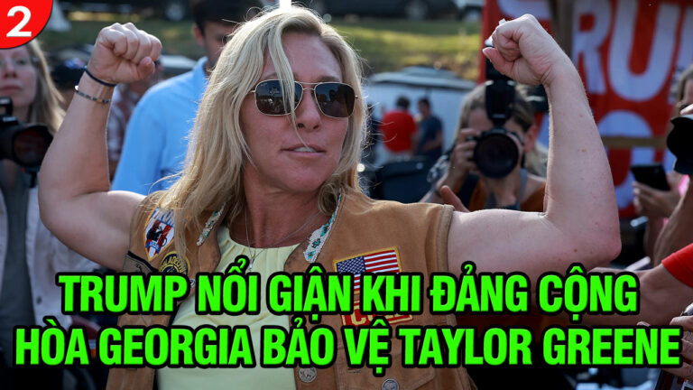 VL2-17.11: Trump nổi giận vì đảng Cộng hòa Georgia bảo vệ Taylor Greene