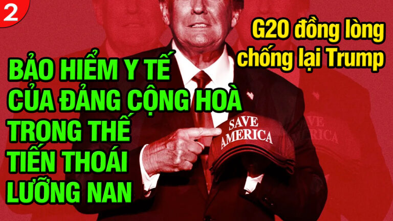 VL2-27.11: G20 đồng lòng chống lại Trump, kẻ bị tẩy chay