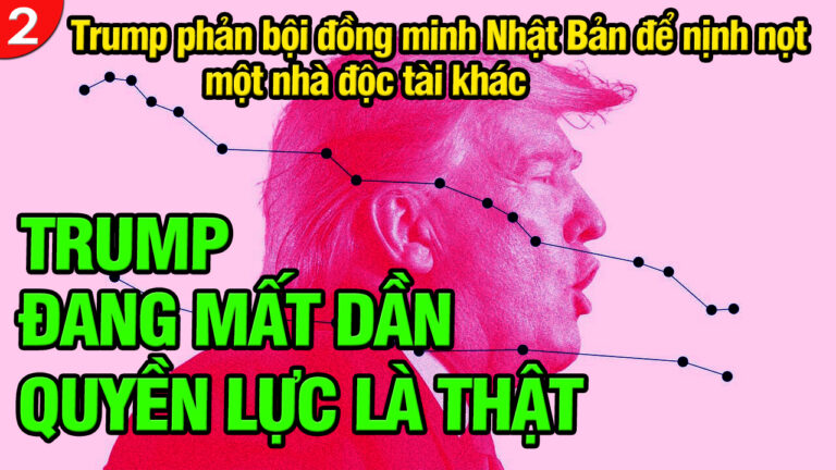VL2-28.11: Trump đang mất dần quyền lực, là sự thật