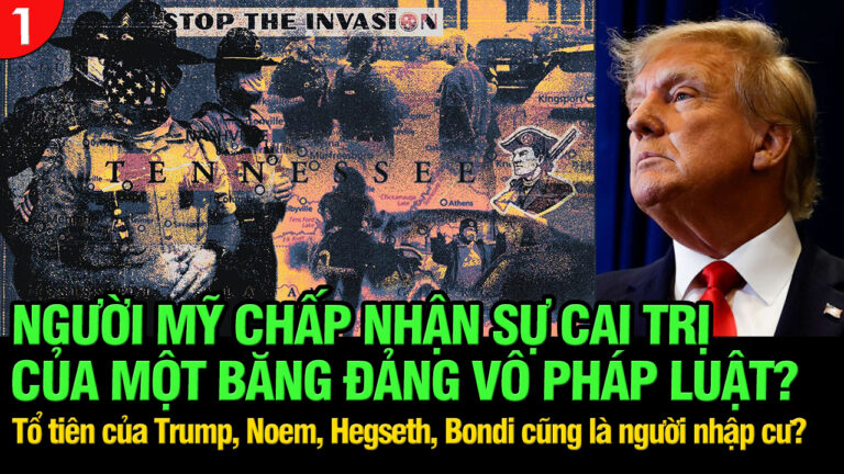 VL1-02.12: Tổ tiên của Trump, Noem, Hegseth, Bondi cũng là người nhập cư?
