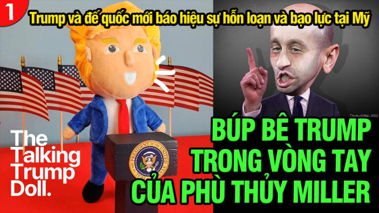 VL1-28.12: Búp bê Trump trong vòng tay của phù thủy Miller