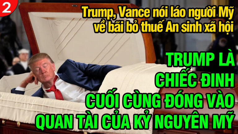 VL2-29.12: Trump, Vance nói láo người Mỹ về bãi bỏ thuế An sinh xã hội