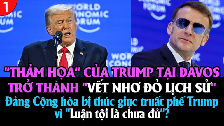 VL1-22.01: Đảng Cộng hòa bị thúc giục truất phế Trump vì “Luận tội là chưa đủ”?