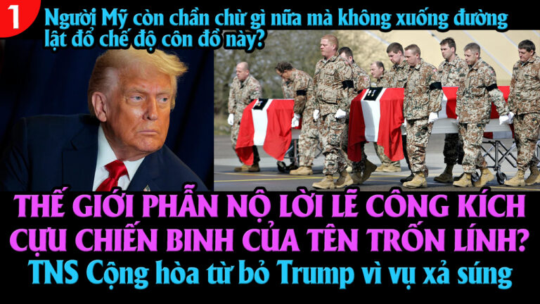 VL1-25.01: Thượng nghị sĩ Cộng hòa từ bỏ Trump vì vụ xả súng