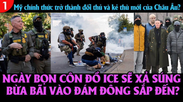 VL1-27.01: Mỹ đã chính thức trở thành đối thủ và kẻ thù mới của Châu Âu?