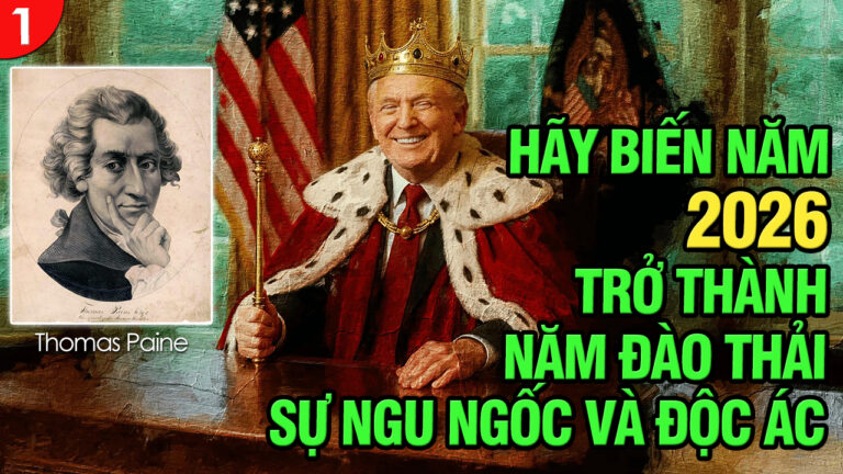 VL1-04.01: Hãy biến năm 2026 trở thành năm đào thải sự ngu ngốc và độc ác