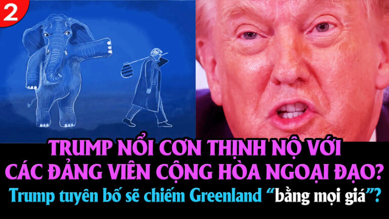 VL2-13.01: Trump nổi cơn thịnh nộ với các đảng viên Cộng hòa ngoại đạo?
