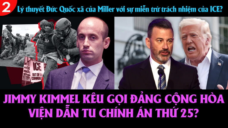 VL2-29.01: Jimmy Kimmel kêu gọi đảng Cộng hòa viện dẫn Tu chính án thứ 25?