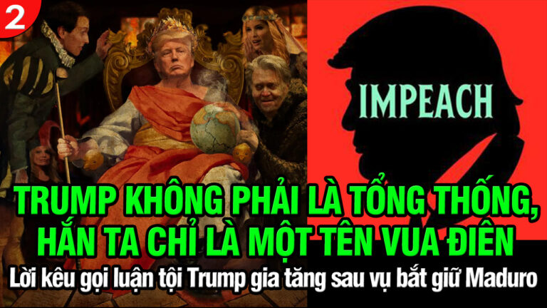 VL2-05.01: Trump bật “đèn xanh” cho các quốc gia tự do tiến hành xâm lược quân sự?