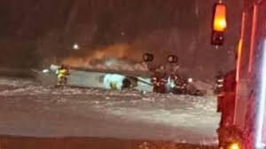 Máy bay phản lực tư nhân chở 8 người rơi tại sân bay Maine